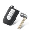 KEYYOU 3/4 Buttons Remote Key Shell For Kia Forte Soul Rio Borrego Sorento Optima Hyundai I30 IX35 Sonata Genesis Equus Veloster