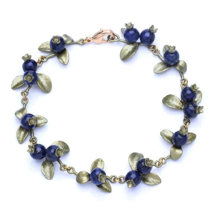 Trendy Plant Leaf Beads Pendant Bracelet Cranberry Leaves Bracelet Bangle Decor