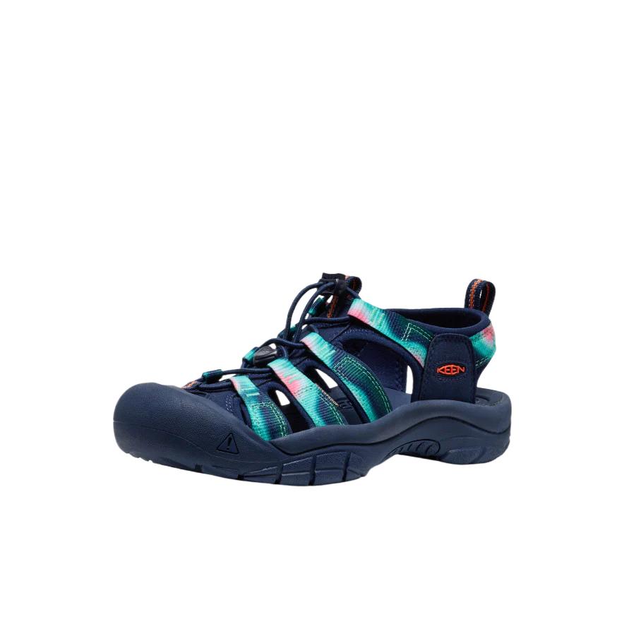 Keen Newport H2 Polyester River Trekking Shoes Women s Blue Green 1031333 39