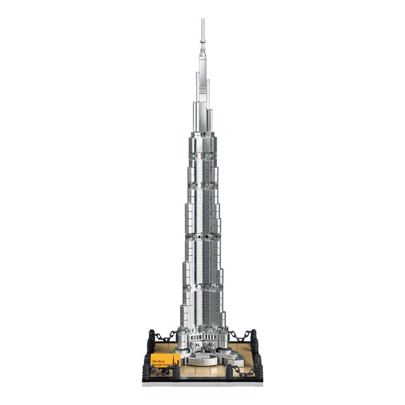 576 Pcs Dubai Burj Khalifa City