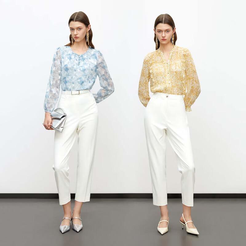 JESSIE Women's Professional Straight-Leg Ankle Pants