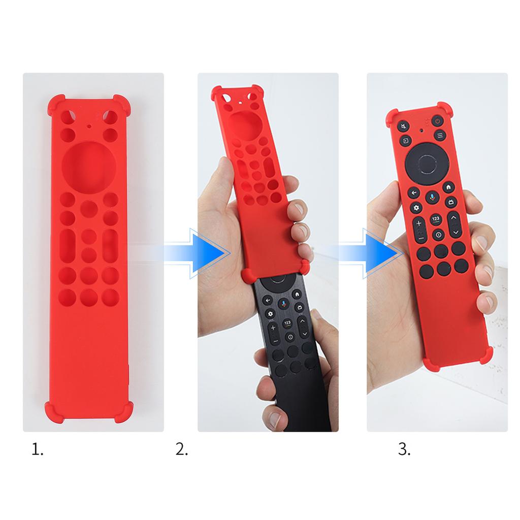Protezione Universale per Telecomando per RC923A/RC813A Guscio Morbido in Silicone Antipolvere Assorbimento degli Urti Materiale Flessibile