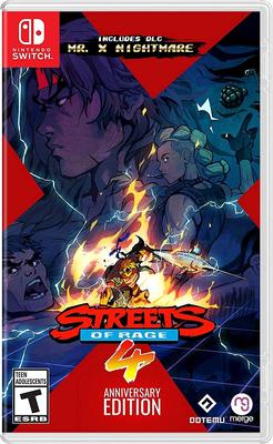 Streets of Rage 4 Anniversary Edition North Switch - (Import Version America) –