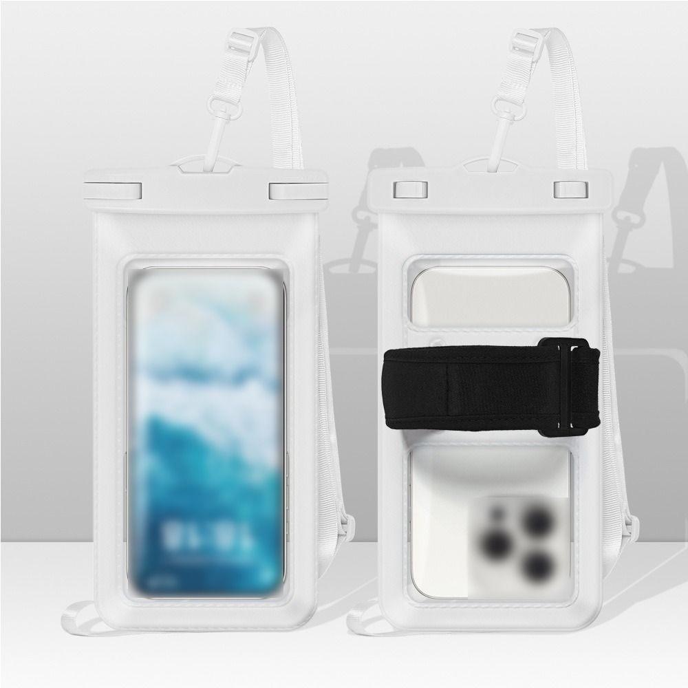 Transparent Swimming Waterproof Bag Touchable Screen Swimming Storage Bag  For 7.2 Inch Cell Phone