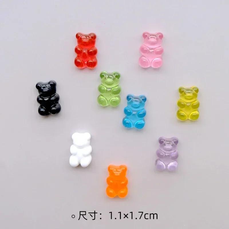 10Pcs Sweet Bear Refrigerator Magnet Magnet Blackboard And Whiteboard Sticker Photo Message Magnet Magnetic Sticker