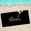 B-Brownings Logo Anime Beach Swimming Towel Soft Absorbent Washcloth Children's Gifts for Kids Travel Camping Gym