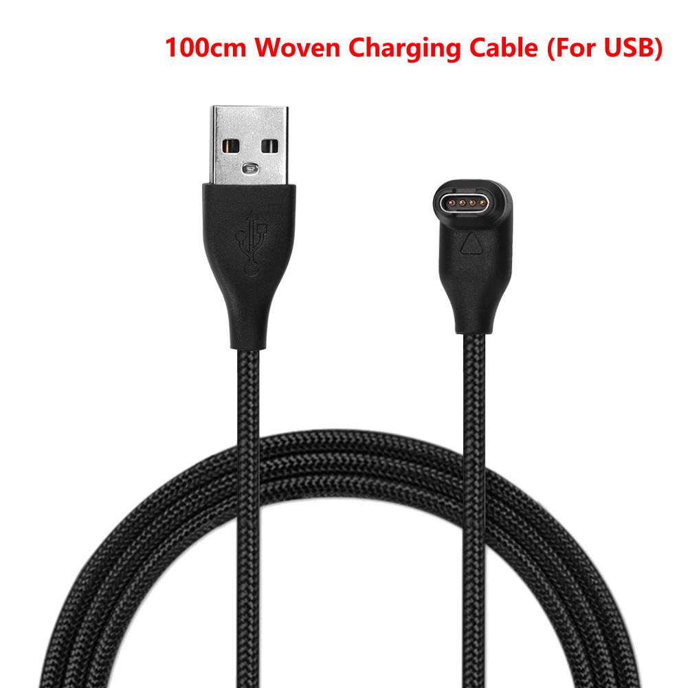 Charging Cable for Garmin Fenix 7/7S/7X/6/6S Forerunner 745 Venu Instinct Micro USB Type C IOS Watch Charger Adapter Converter