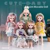30cm 1/6 Bjd Doll Dress Up Clothes Floral Skirt 23 Joint Movable Girl Toy