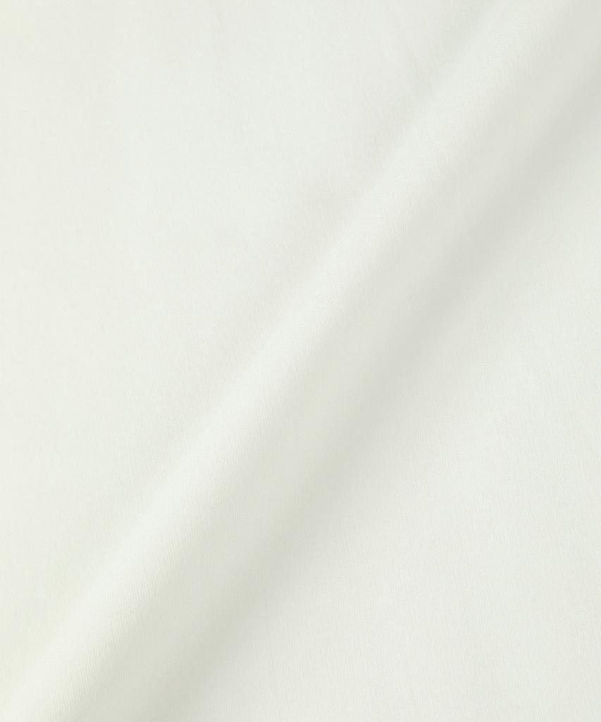 PANICALE Ivory Soft Brushed Logo T-Shirt (Type B)