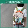 Angel Cartoon Doll Color Blocked Kids Backpack Leisure Lightweight Travel Bag