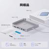PULWTOP 7 In 1 USB C Hub for iMac 24 Inch iMac Accessories USB Hub with NVMe SSD Slot Not 1 X Gen 1 X Gen 2 X Card Reader Silver 2021/2023 M1/M3 M.2