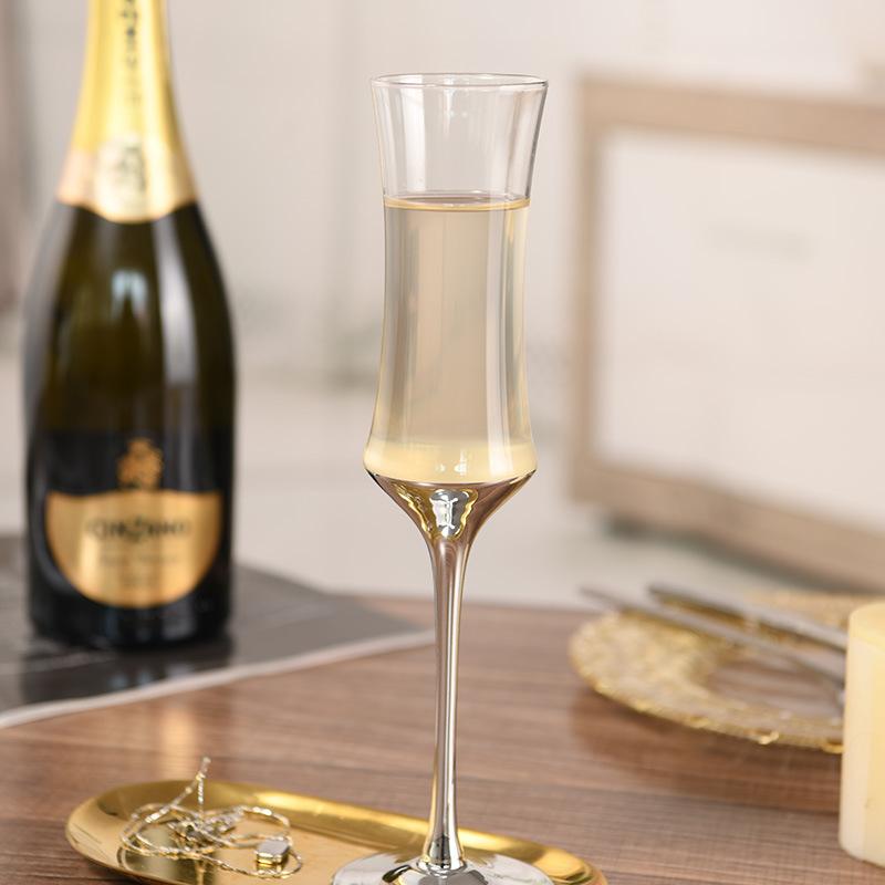 champagne glass red wine pair goblet wedding gift shot glasses set copas de cristal de colores cocktail glass