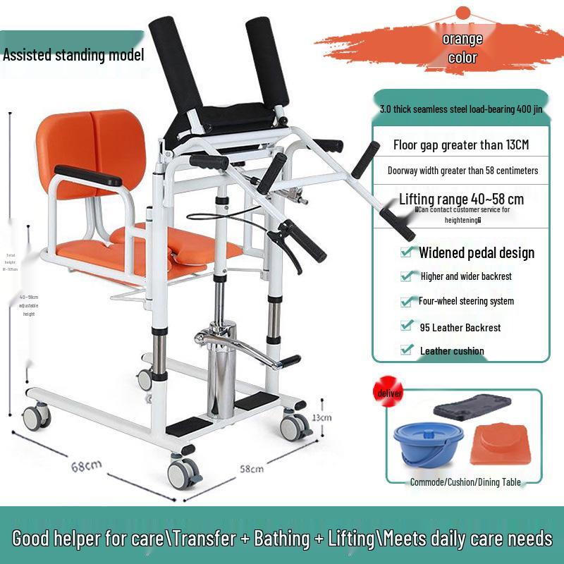 Home Use Hydraulic Lift for Elderly and Bedridden Patient Transfer
