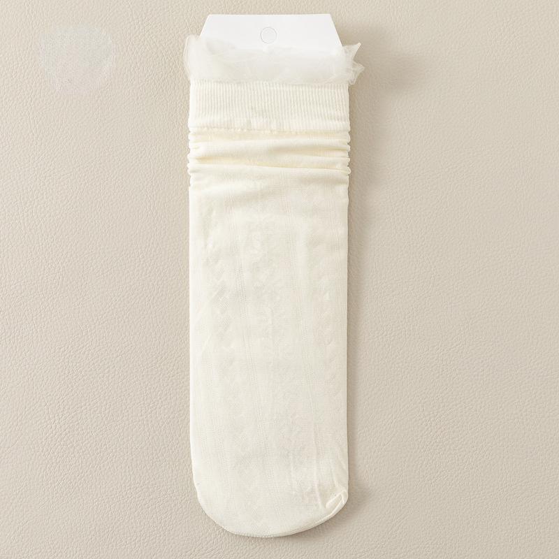 5 Paar Atmungsaktive Ultra Dünne Socken Sommer Damen Transparent Spitze Seide Kristall Rose Blume Mädchen Elastische Kurze Socken Damen Socken