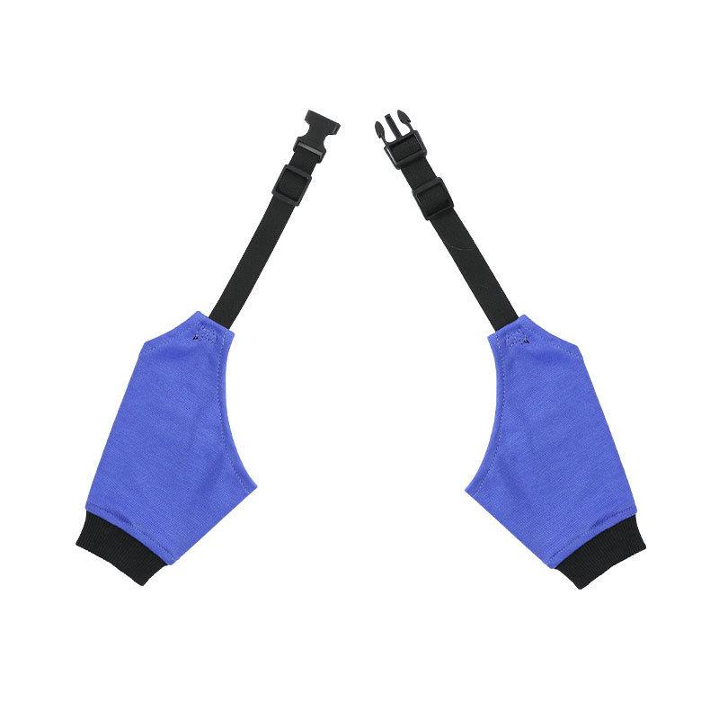 

Товары для питомцев Наколенники для собак Налокотники Одежда Защитные леггинсы для собак Защита от холода Теплые протекторы для передних лап собаки S синий