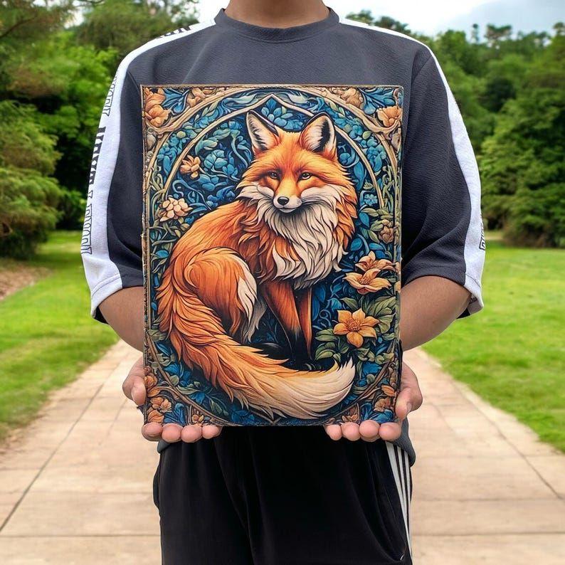 (pack of 6)   Celtic Wolf Journal Grimoire Antique Deckle-Edged Paper - Book of Shadows Leather-Bound Big Size Writing Notebook