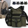 Herrentasche Einzel Schulter Crossbody Outdoor Multifunktional Freizeit Reise Wasserflasche Verschleißfest Wasserdicht Regenschirm