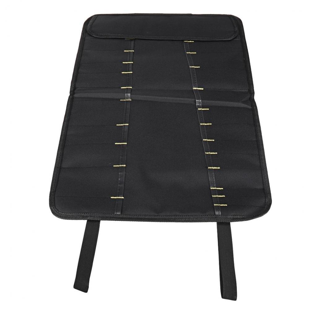 Portable 22 Pockets Carrying Kitchen Chef Knife Roll Bag Cutlery Storage Case