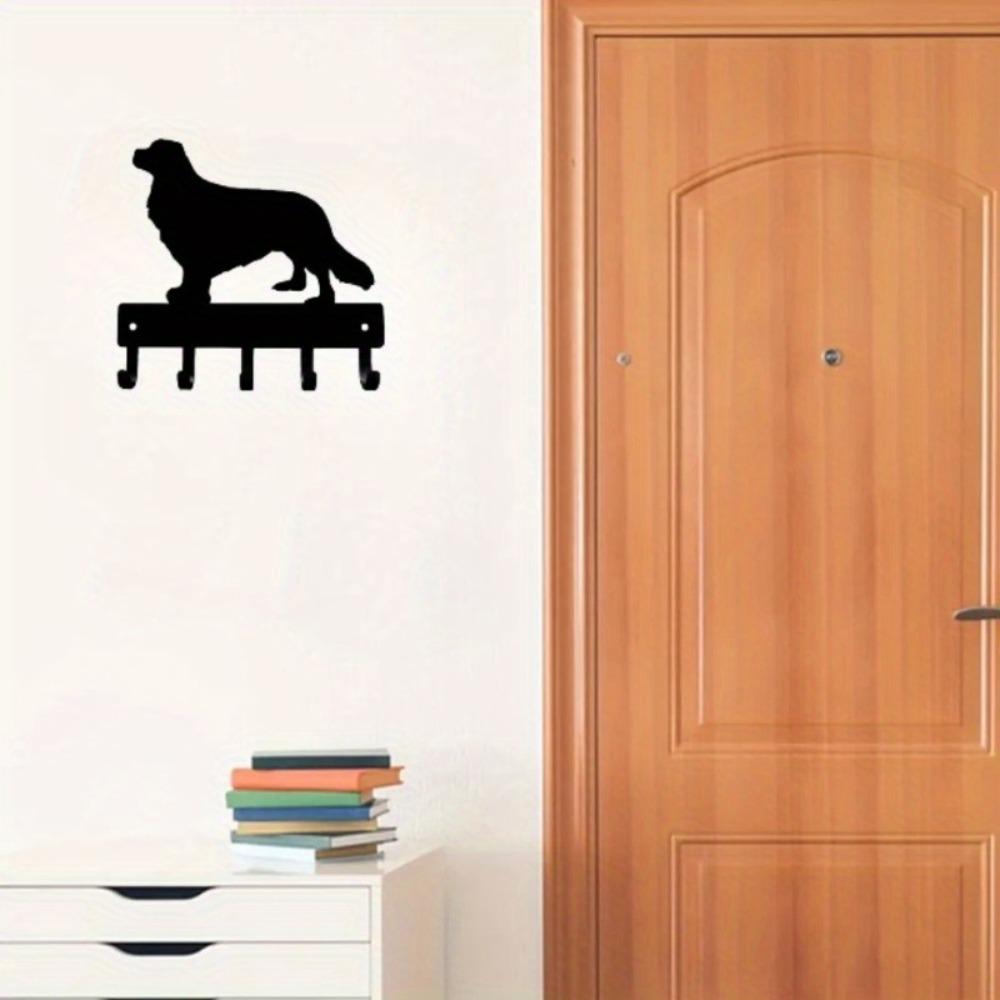 1pc Cavalier King Charles Spaniel Dog Key Holder - 6/9 Inch Metal Wall Art Decor Gift