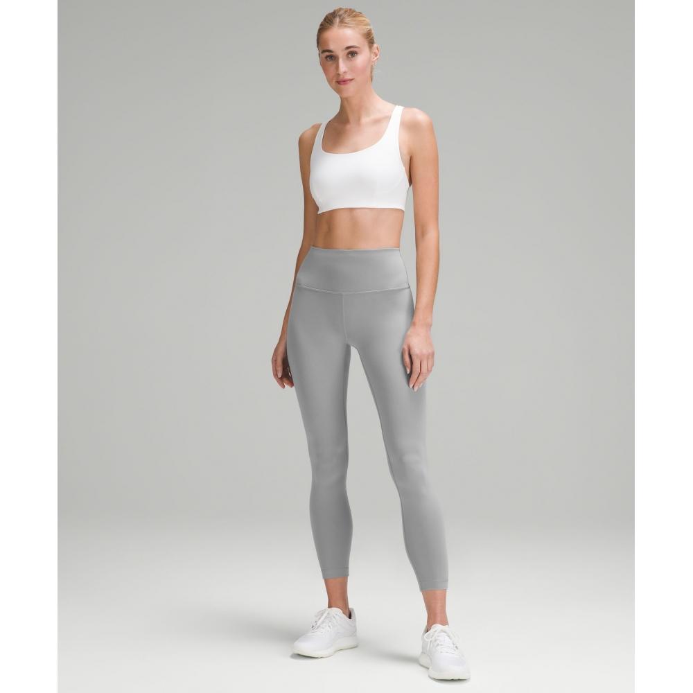 Lululemon Wunder Train High Rise Tight 25 Rhino Grey