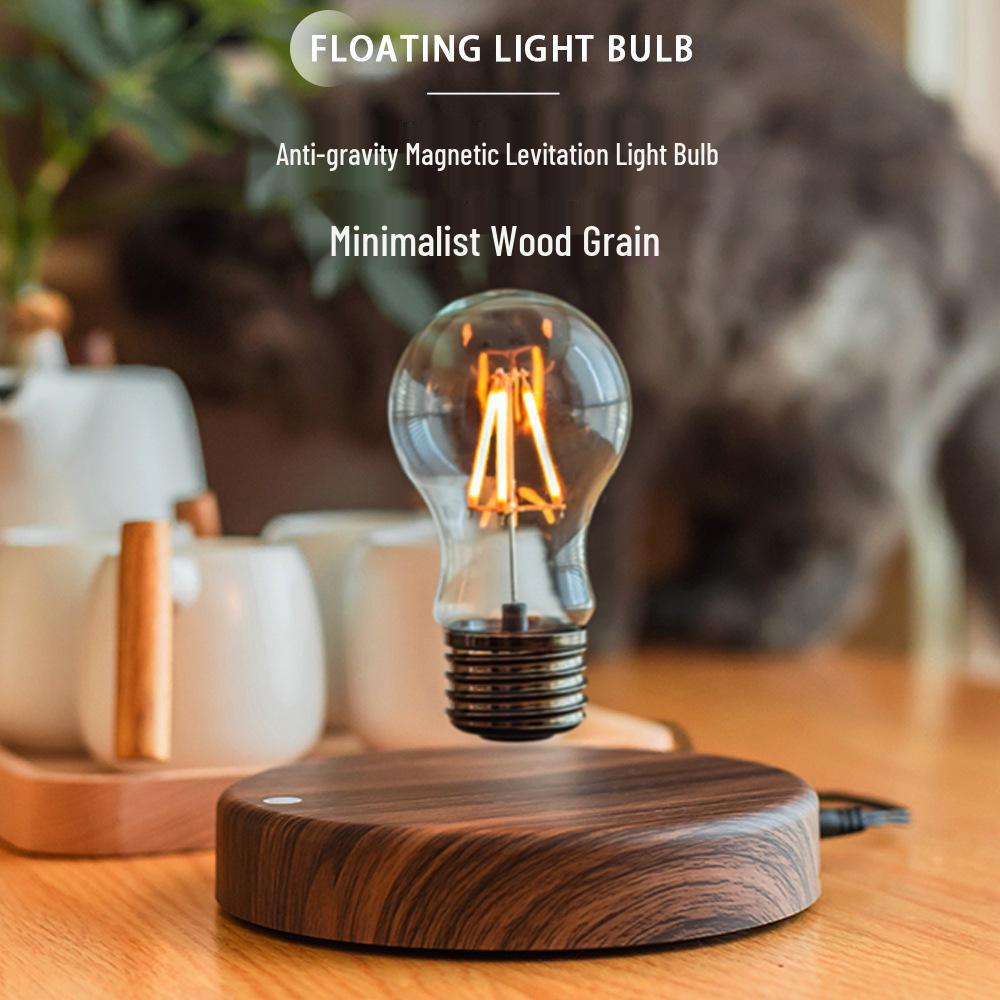 Magnetic Levitation Night Light Bulb for Bedroom Atmosphere Decor