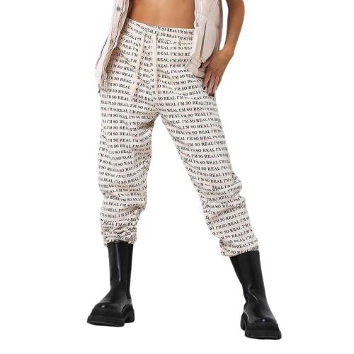 Missy Empire Womens/Ladies I´m So Real Slogan Joggers