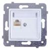 Polmark Rosa Internet Socket Rj45 White 1 Pc
