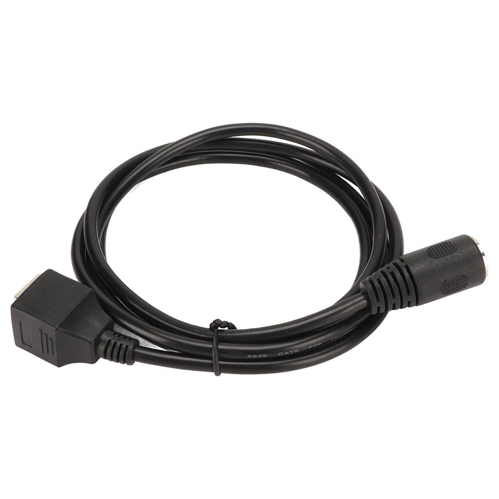 DIN 5 Pin Female To RJ45 Female Cable 4.9ft 8P8C Sound Connection Cable MIDI To RJ45 Adapter Cable