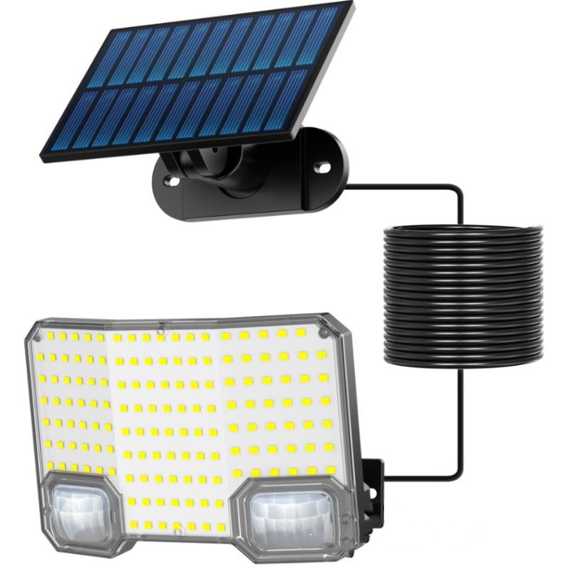 High Power 234LED Sensor Solar Light Outdoor 3 Working Modes IP65 Waterproof Lights for Yard Garden Fence Decorative Wall Light
