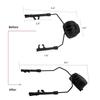 Tactical Headset Bracket Fast Ops Core Helmet ARC Rail Adapter Set fit for Comtac II Series Noise Cancelling Headset