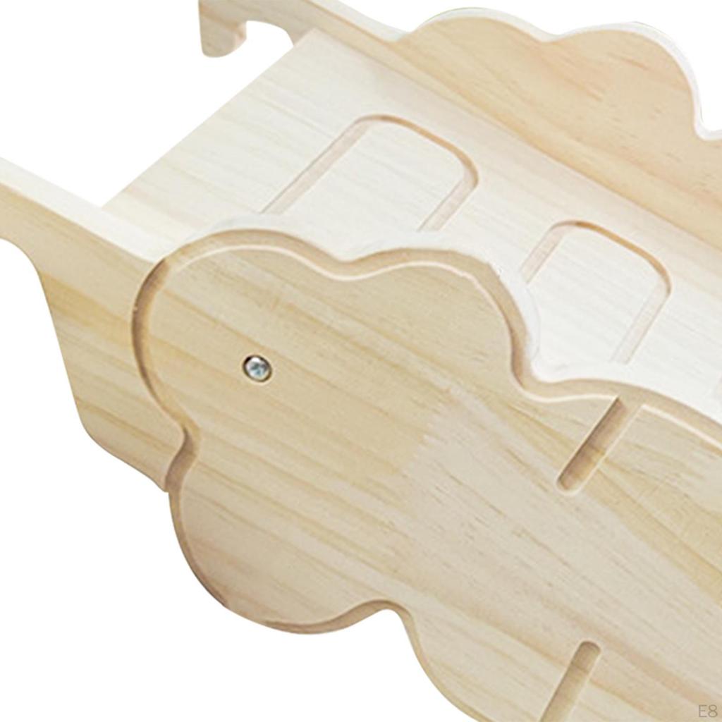 Kaninchenhaus Lebensraumdeko Höhle Zubehör Stabiles Hamsterversteck Kleintiere Aktivitätsspielzeug für Rennmaus