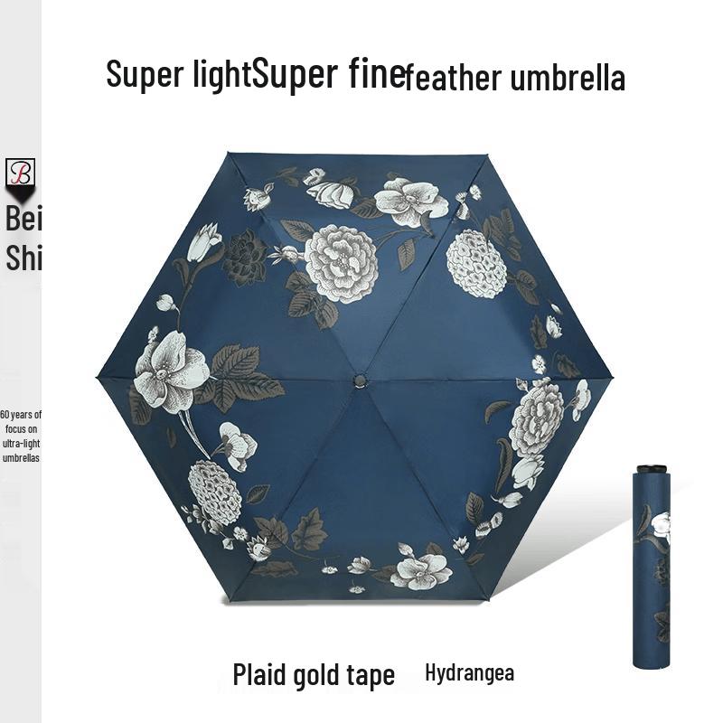 

Bei Shi Ultralight Compact Carbon Fiber Plaid Umbrella