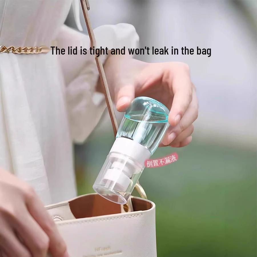 Flacone Spray Portatile a Nebbia Ultrafine per Idratazione Facciale e Viaggio, Perfetto per Piccole Quantità di Alcol o Altri Liquidi
