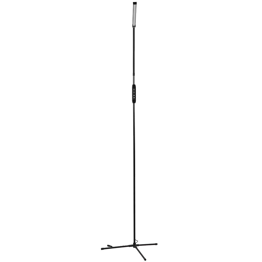 12W Black Floor Light Modern LED Remote Control 3?Fork Base Floor Light 110?240VUS Plug