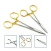 TC Head Orthodontic Forcep Gold Handle Anterior Teeth Bracket  Dental Instrument