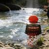 Professional Baits Dispenser With Removable Floating Ball For Convenient Maintenance And Spreading of Baits In Fishing