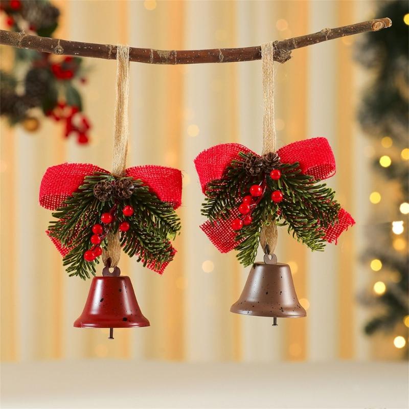 Metal Decorative Bells Christmas Bells Ornament for Christmas Tree Christmas Tree Decorations Hanging Bell
