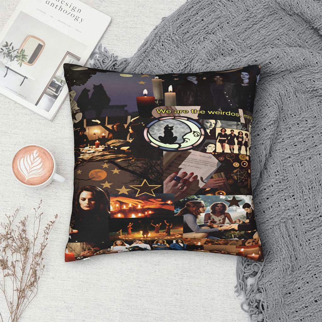Practical-Magics Pillow Case Comfy Pillow Cover Kawaii Pillowcases For Sofa Home Decor