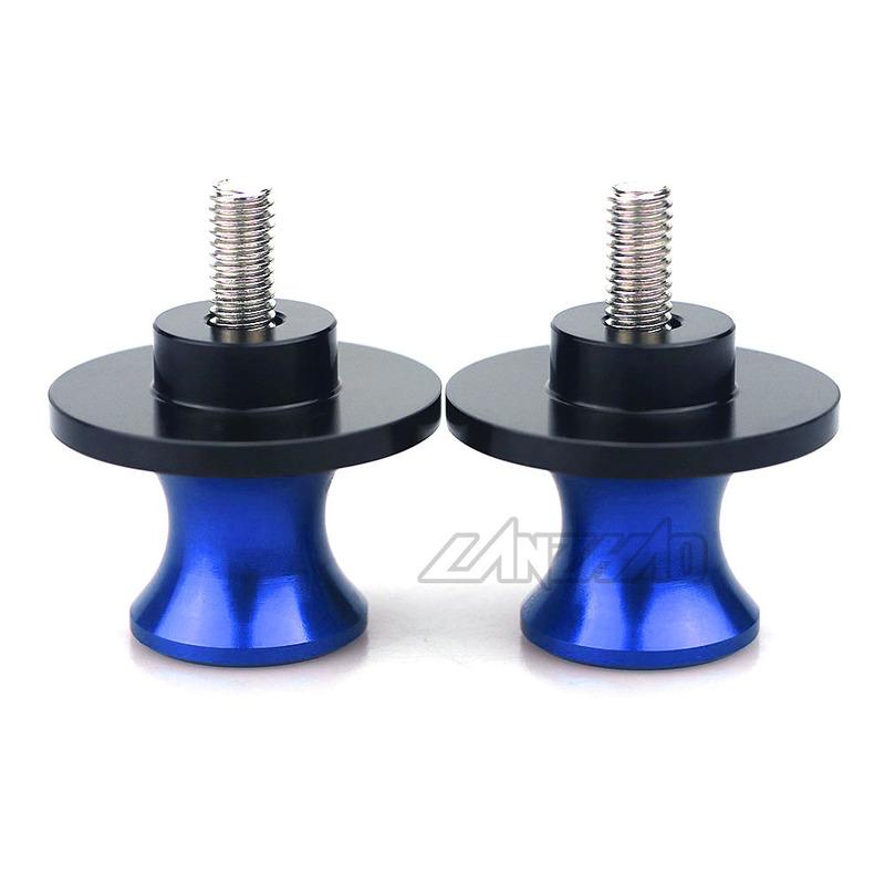 YZF Motorcycle Swingarm Spools M6 Stand Screws CNC Aluminum Motorcycle Accessories for Yamaha YZF R3 R25 R6 R1 2013-2019