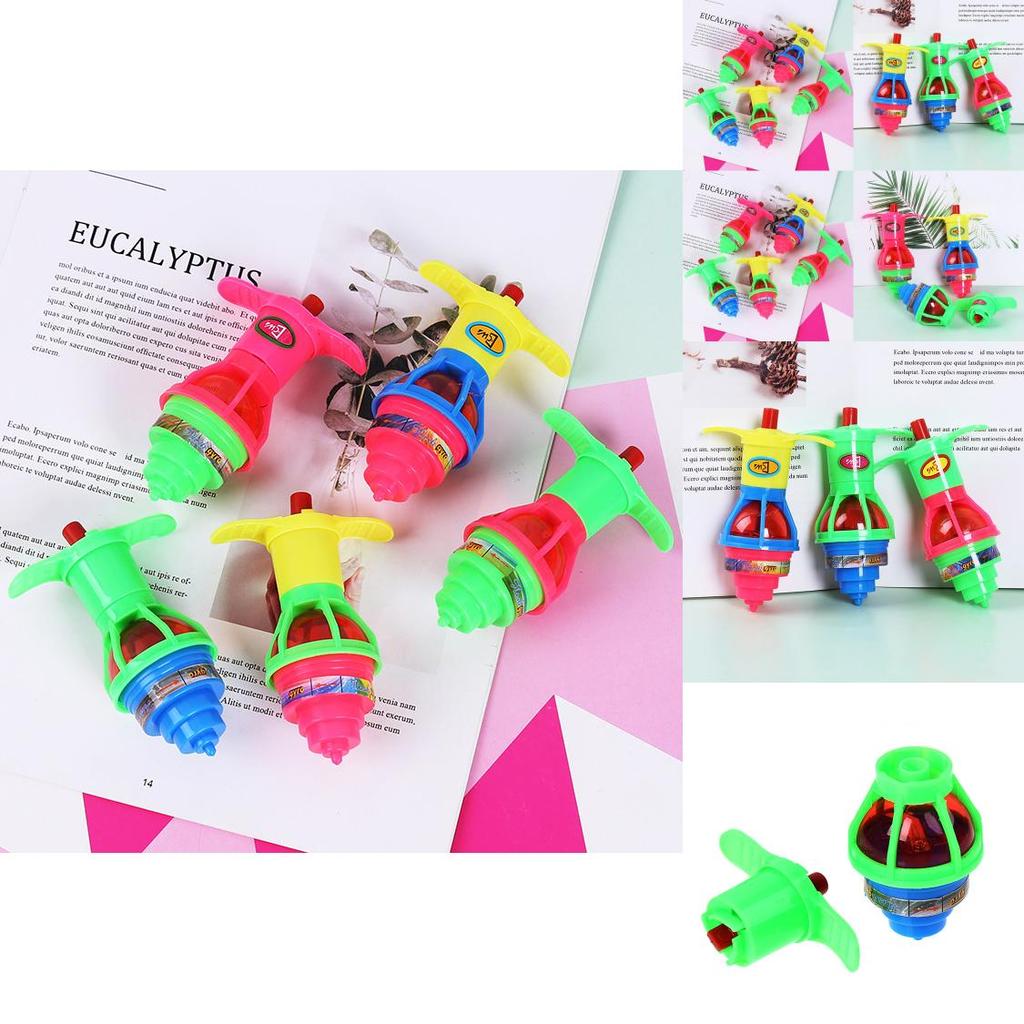 Creative Childrens Light Up Spinning Gyroscope With Launching Launcher For Kids Party Rewards