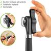 Safe Cut Can Opener, Smooth Edge Can Opener handheld, Food Grade Stainless Steel Cutting Can Opener for Kitchen and Restaurant