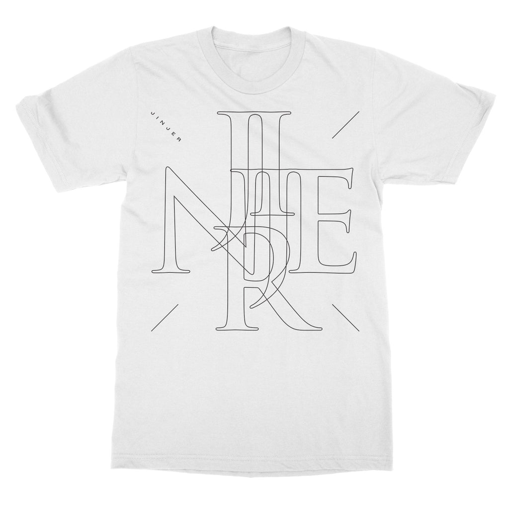 Nueva Camiseta de Algodón con Gráfico de la Banda JINJER Unisex Verano Manga Corta Marca de Moda Camiseta Lujo Casual Vintage Retro Top