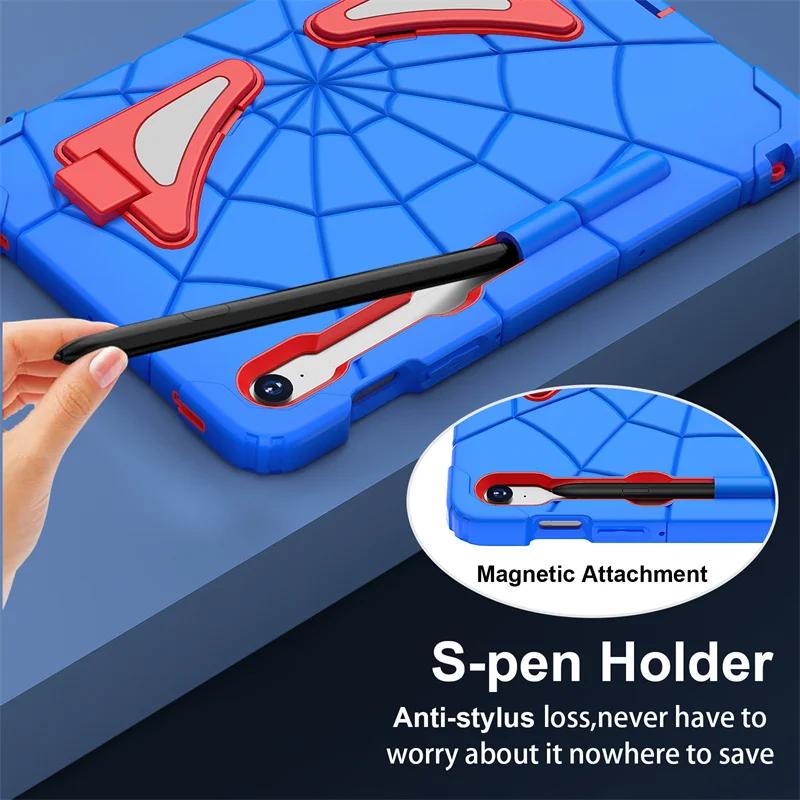 Armor Case for Samsung Galaxy Tab S10 Lite S9 FE S8 S7 A11 A9 Plus 11 A8 10.5 A11 A9 8.7 A7 Lite 8.7 Tablet EVA Kids Cover Coque