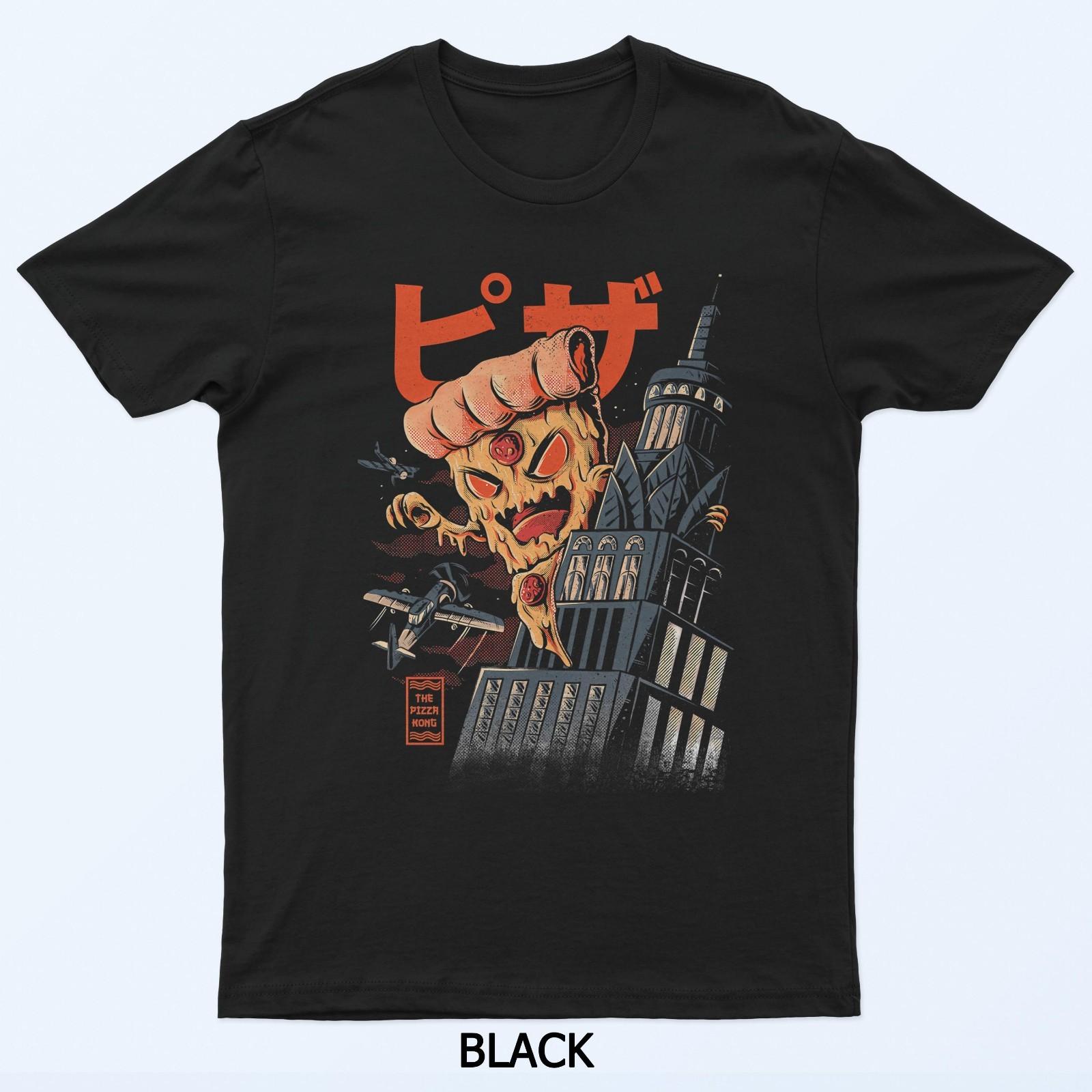 Pizza Kong Black T-Shirt L