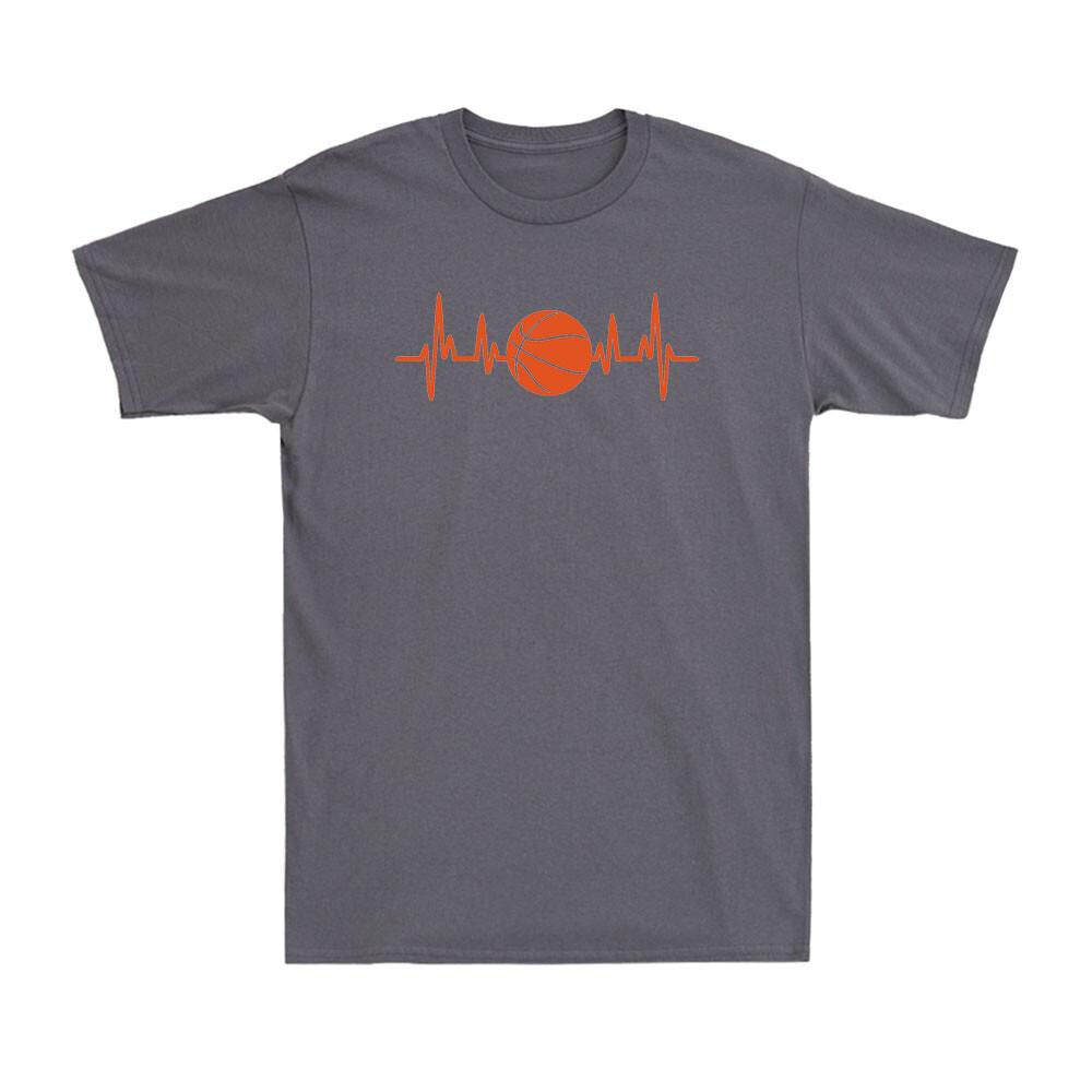 Heartbeat Basketball Funny Basketball Player Sportsunisex Gift Unisexs Tshirt