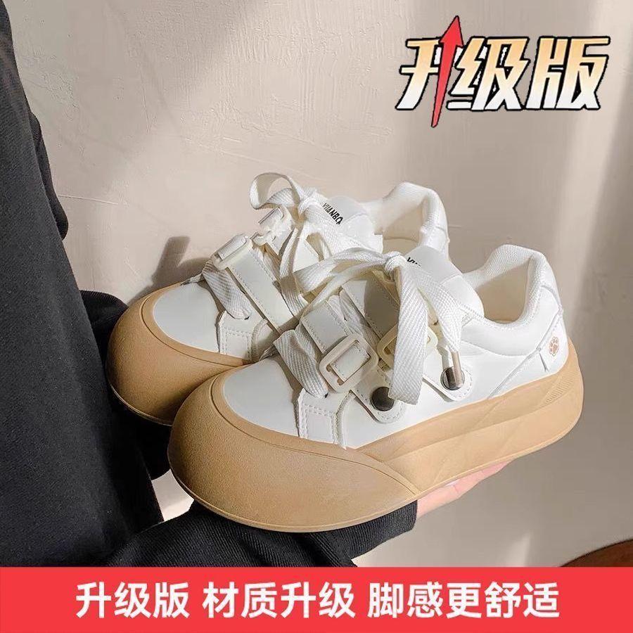 Zhao Ruth sweet little white shoes bread shoes autumn new student versatile casual sports shoes children