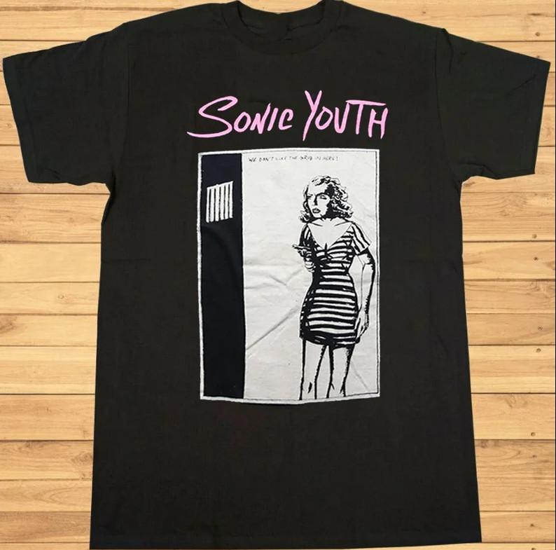Новая унисекс футболка Sonic Youth Goo 1990 года  We Don t Like The Grub  XXXL