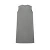 Milano Series Simple Solid Color Comfortable Versatile Sleeveless Dress Women Dresses Dark-Gray F11W625316FDY