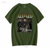 Training Day Denzel Washington Alonzo Harris Maglietta Film Cotone Nero vintage Lavata moda Leggermente grafica Alla moda Casual