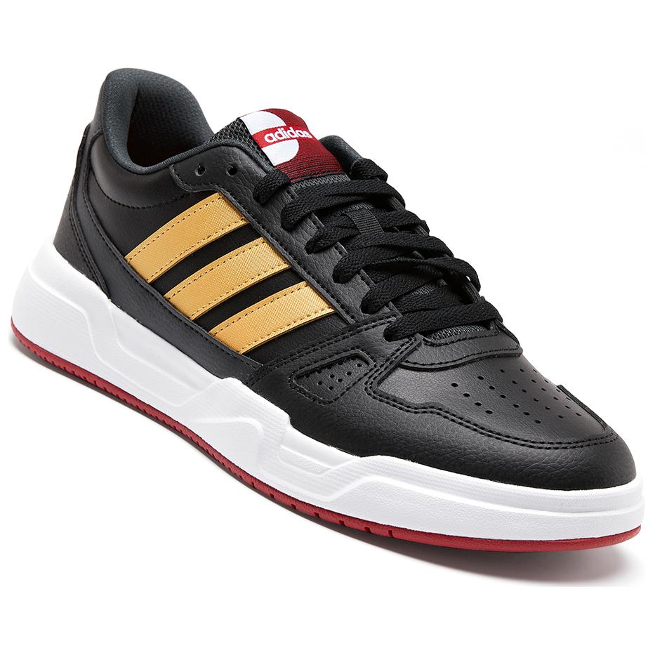 New Adidas BASKETBALL Anti Slip Wear Resistant Low Top Skateboard Shoes Unisex Black JQ1168